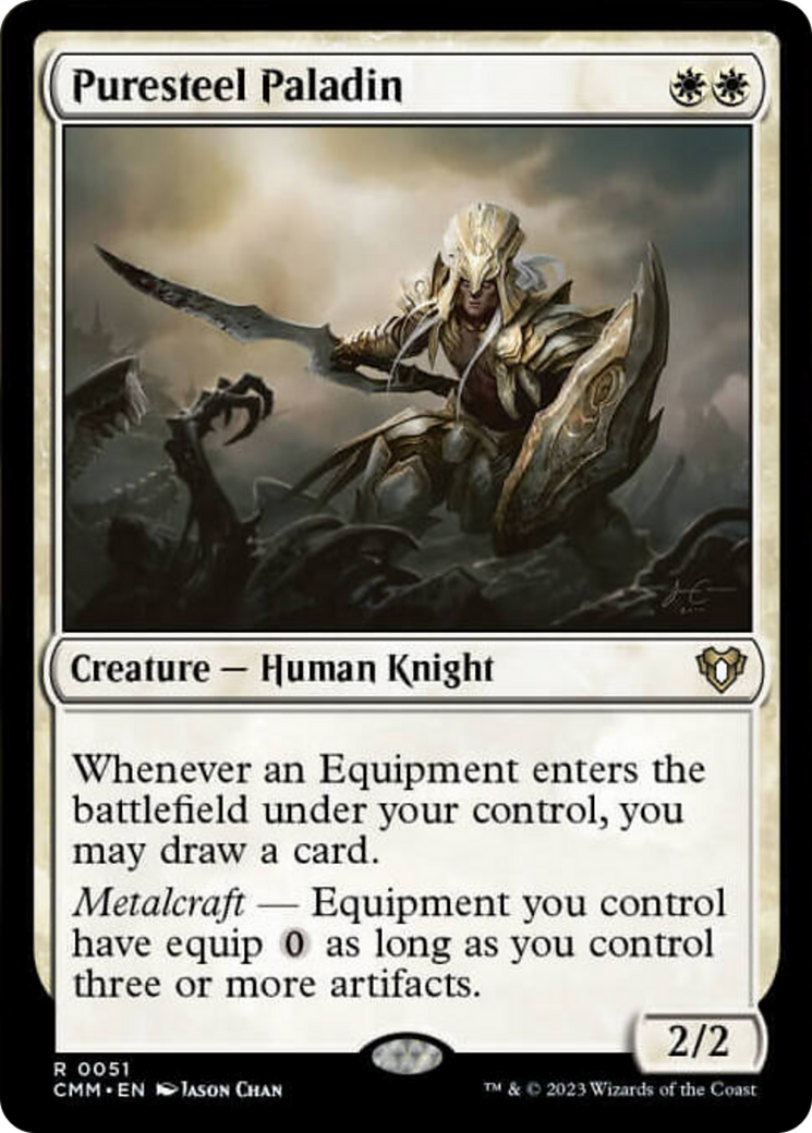 Puresteel Paladin [Commander Masters] | Play N Trade Winnipeg