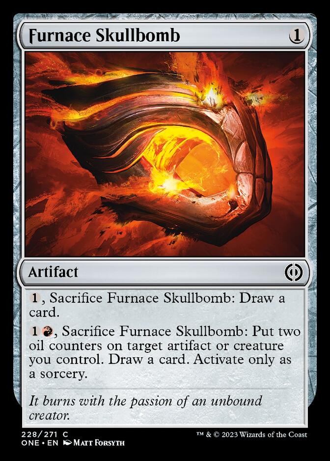 Furnace Skullbomb [Phyrexia: All Will Be One] | Play N Trade Winnipeg