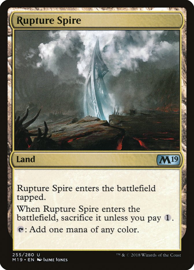 Rupture Spire [Core Set 2019] | Play N Trade Winnipeg