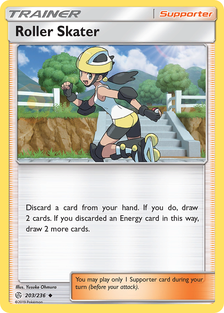 Roller Skater (203/236) [Sun & Moon: Cosmic Eclipse] | Play N Trade Winnipeg