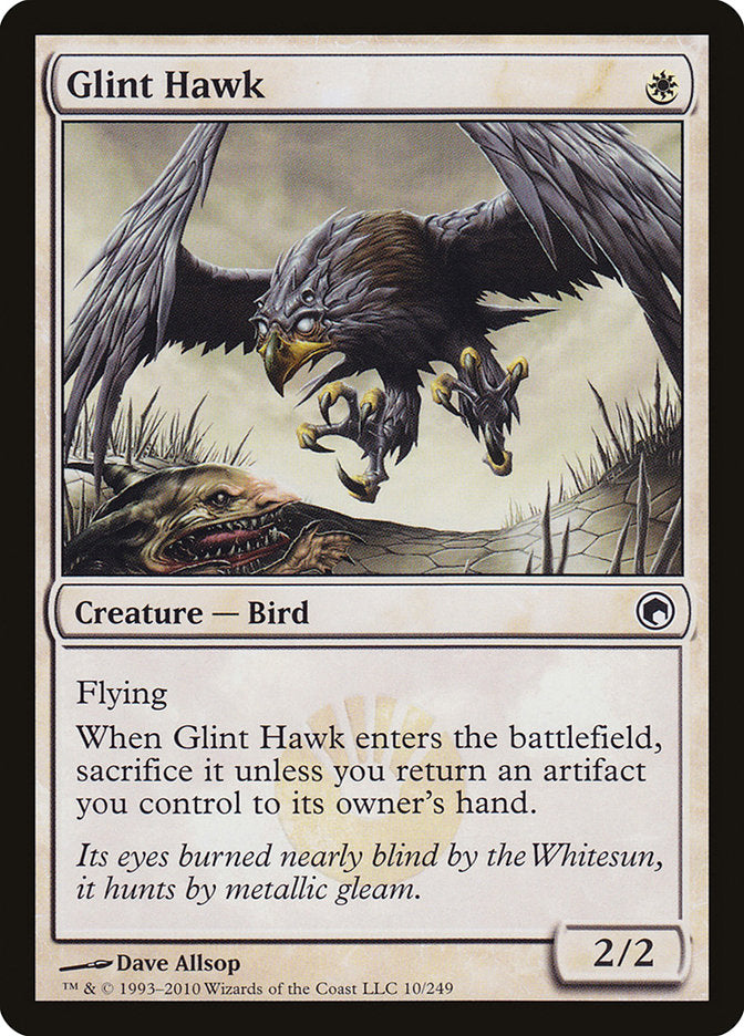 Glint Hawk [Scars of Mirrodin] | Play N Trade Winnipeg