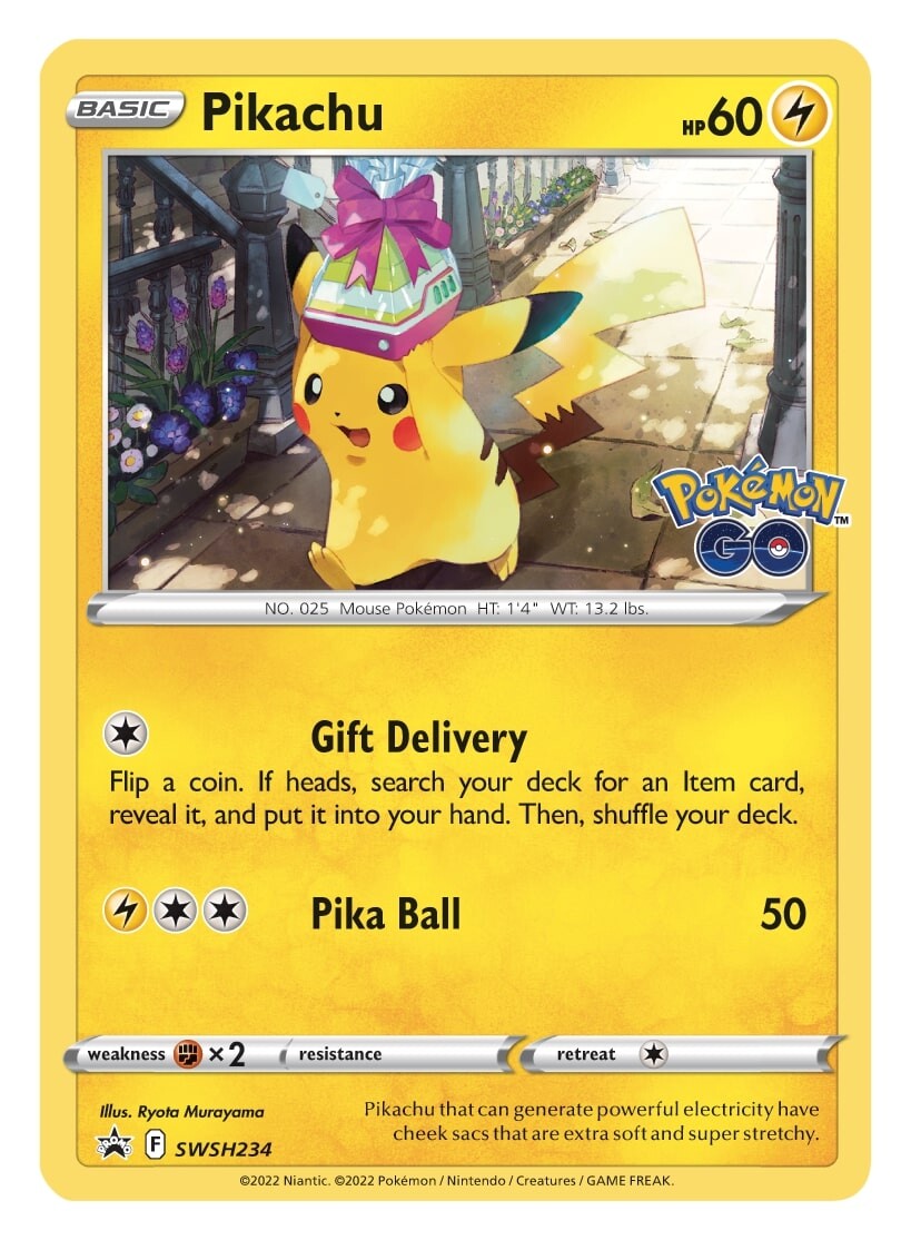 Pikachu (SWSH234) [Sword & Shield: Black Star Promos] | Play N Trade Winnipeg