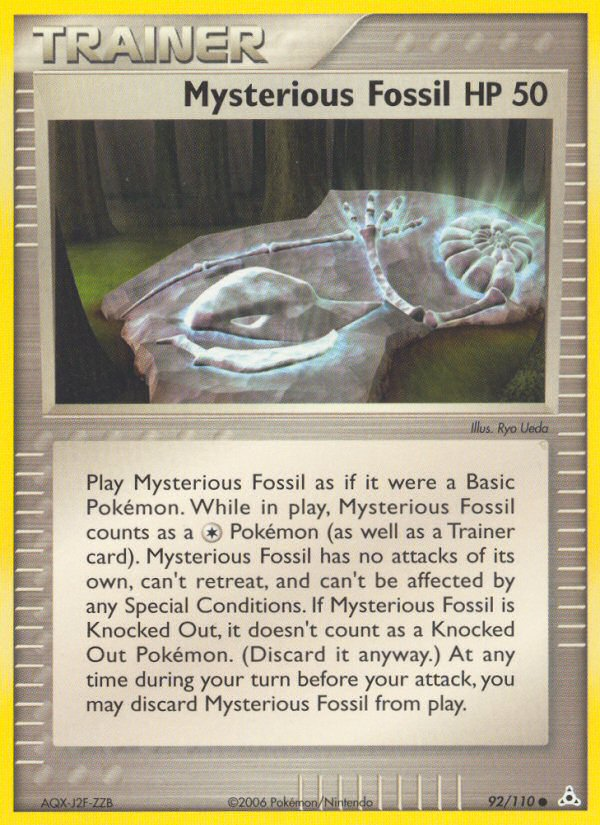 Mysterious Fossil (92/110) [EX: Holon Phantoms] | Play N Trade Winnipeg