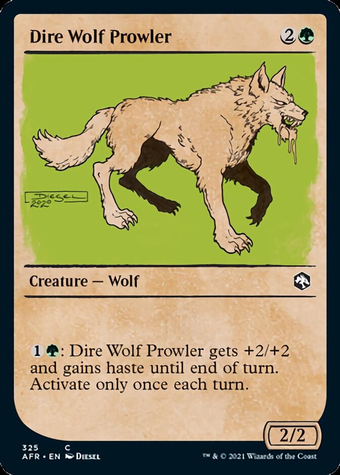 Dire Wolf Prowler (Showcase) [Dungeons & Dragons: Adventures in the Forgotten Realms] | Play N Trade Winnipeg