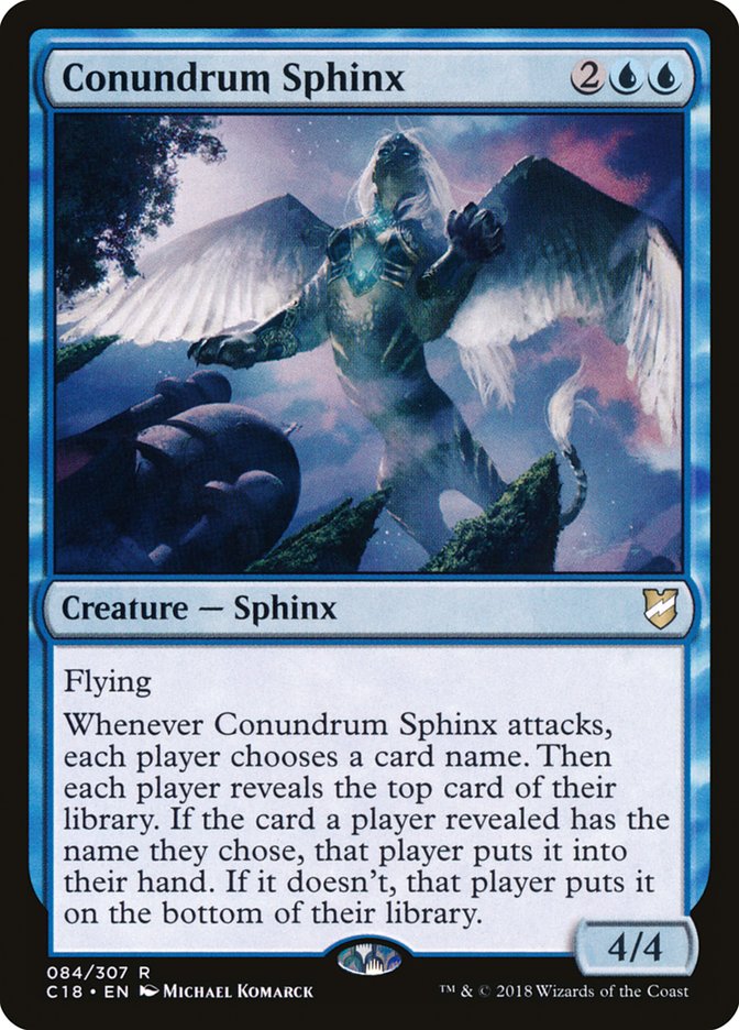 Conundrum Sphinx [Commander 2018] | Play N Trade Winnipeg