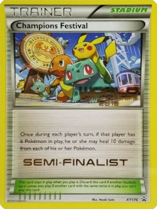 Champions Festival (XY176) (2016 Semi-Finalist) [XY: Black Star Promos] | Play N Trade Winnipeg