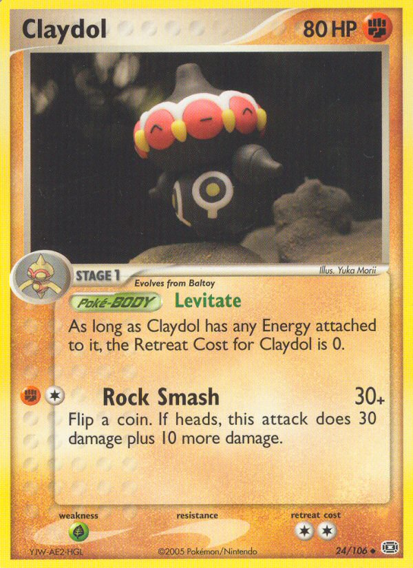 Claydol (24/106) [EX: Emerald] | Play N Trade Winnipeg