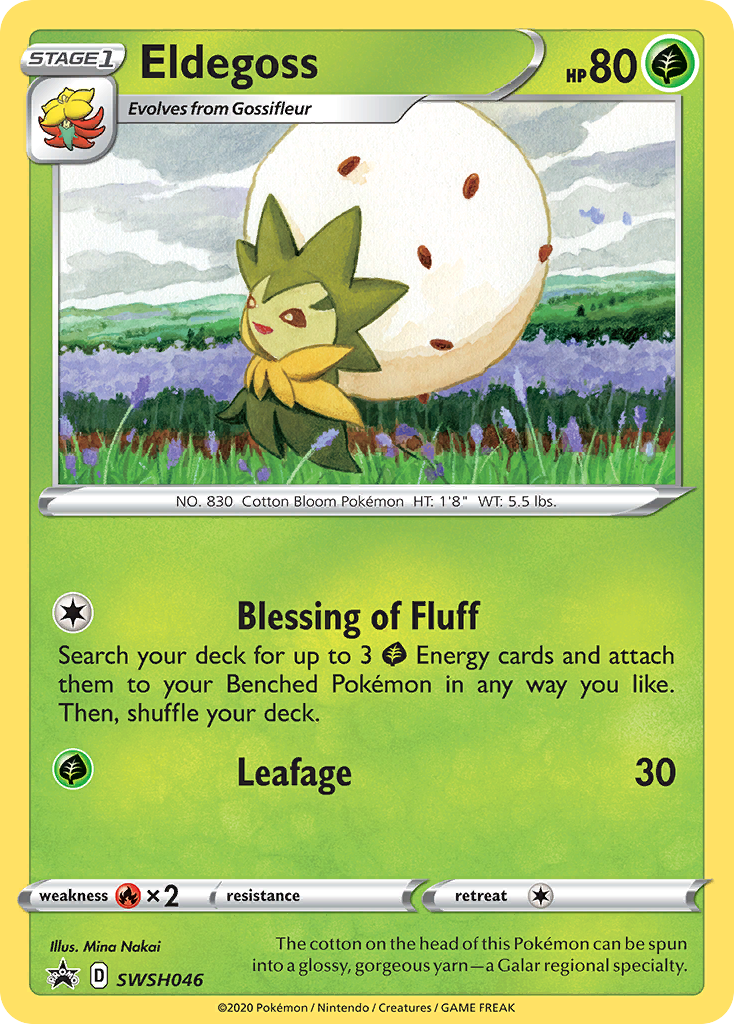 Eldegoss (SWSH046) [Sword & Shield: Black Star Promos] | Play N Trade Winnipeg