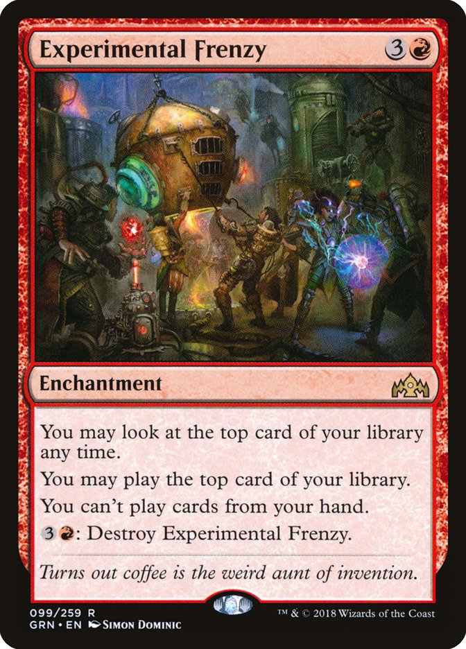 Experimental Frenzy [Guilds of Ravnica] | Play N Trade Winnipeg