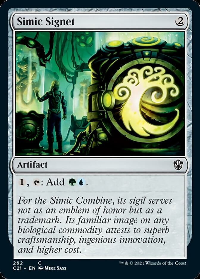 Simic Signet [Commander 2021] | Play N Trade Winnipeg