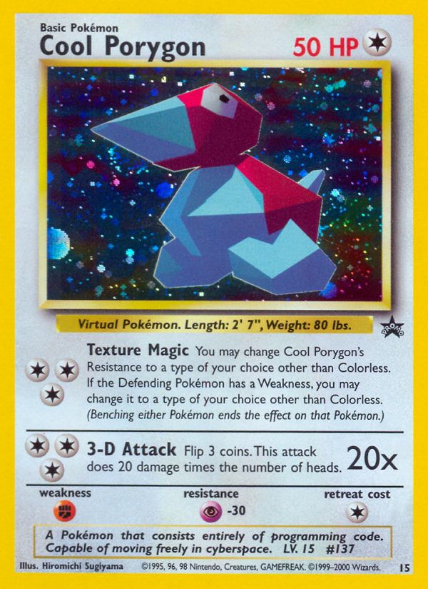 Cool Porygon (15) [Wizards of the Coast: Black Star Promos] | Play N Trade Winnipeg