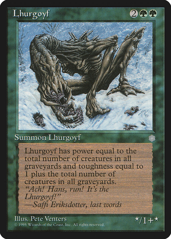 Lhurgoyf [Ice Age] | Play N Trade Winnipeg