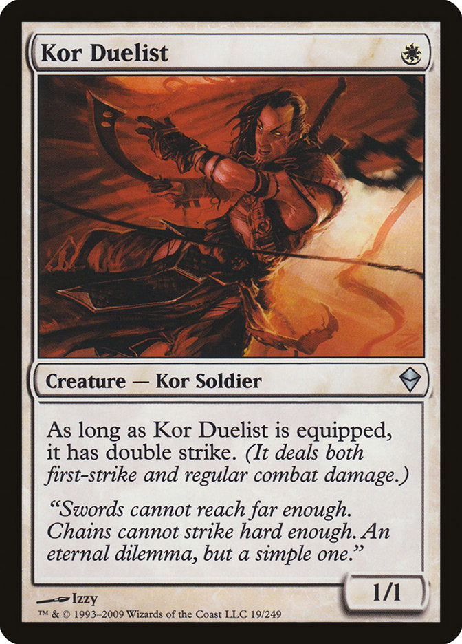 Kor Duelist [Zendikar] | Play N Trade Winnipeg