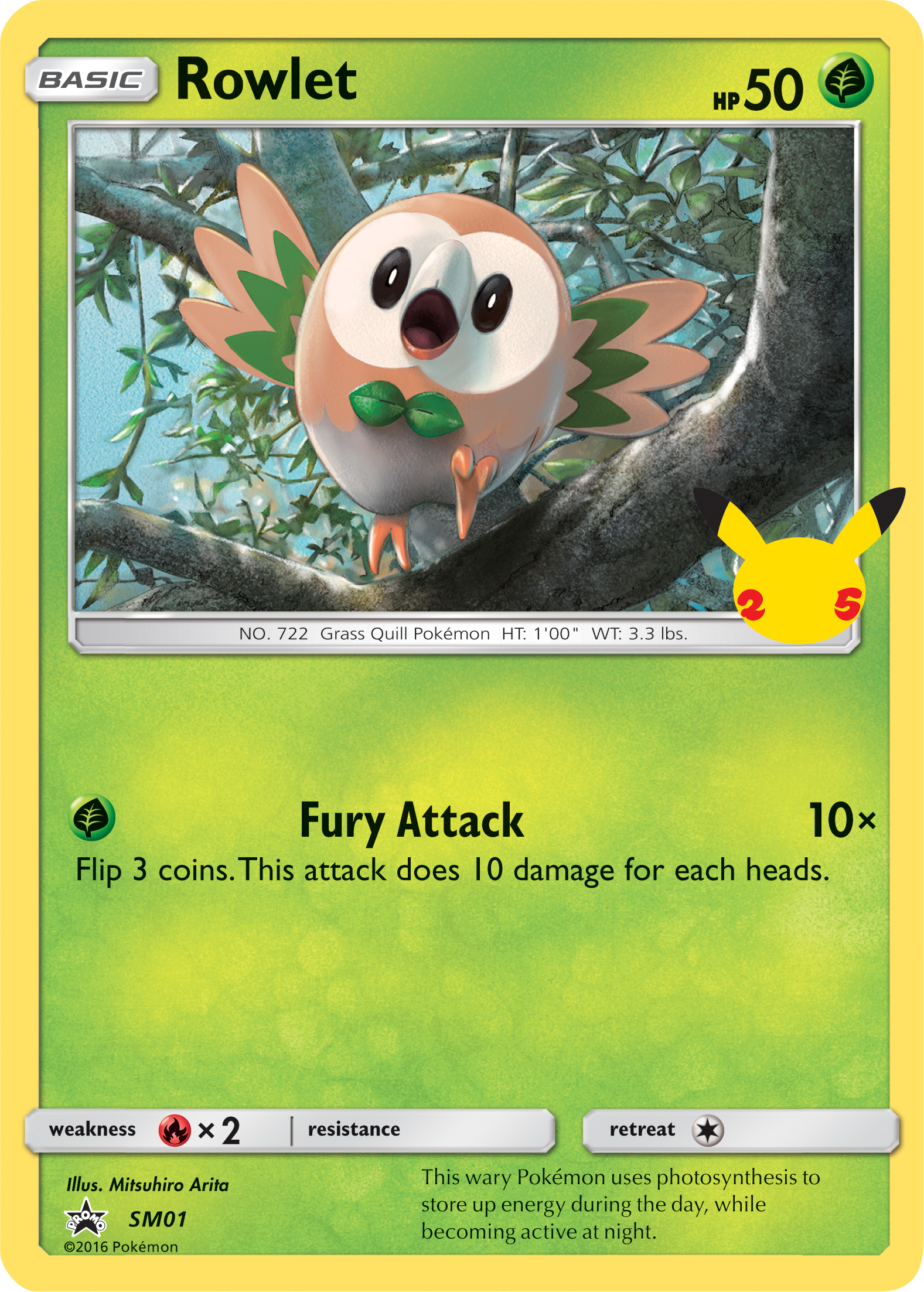 Rowlet (SM01) [First Partner Pack] | Play N Trade Winnipeg