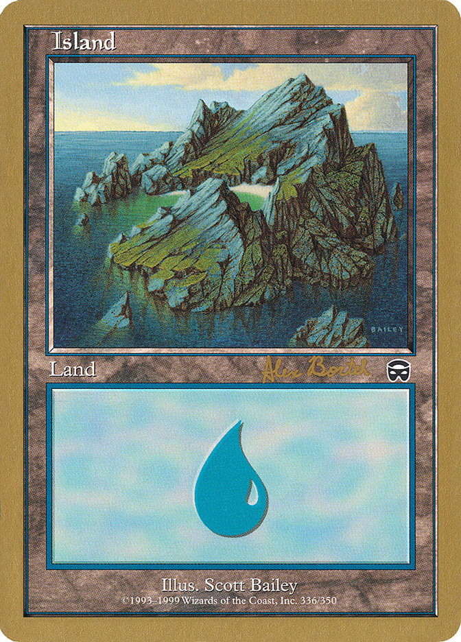 Island (ab336) (Alex Borteh) [World Championship Decks 2001] | Play N Trade Winnipeg