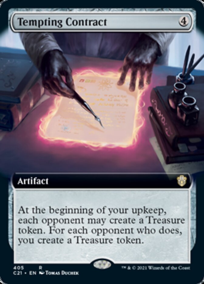 Tempting Contract (Extended) [Commander 2021] | Play N Trade Winnipeg