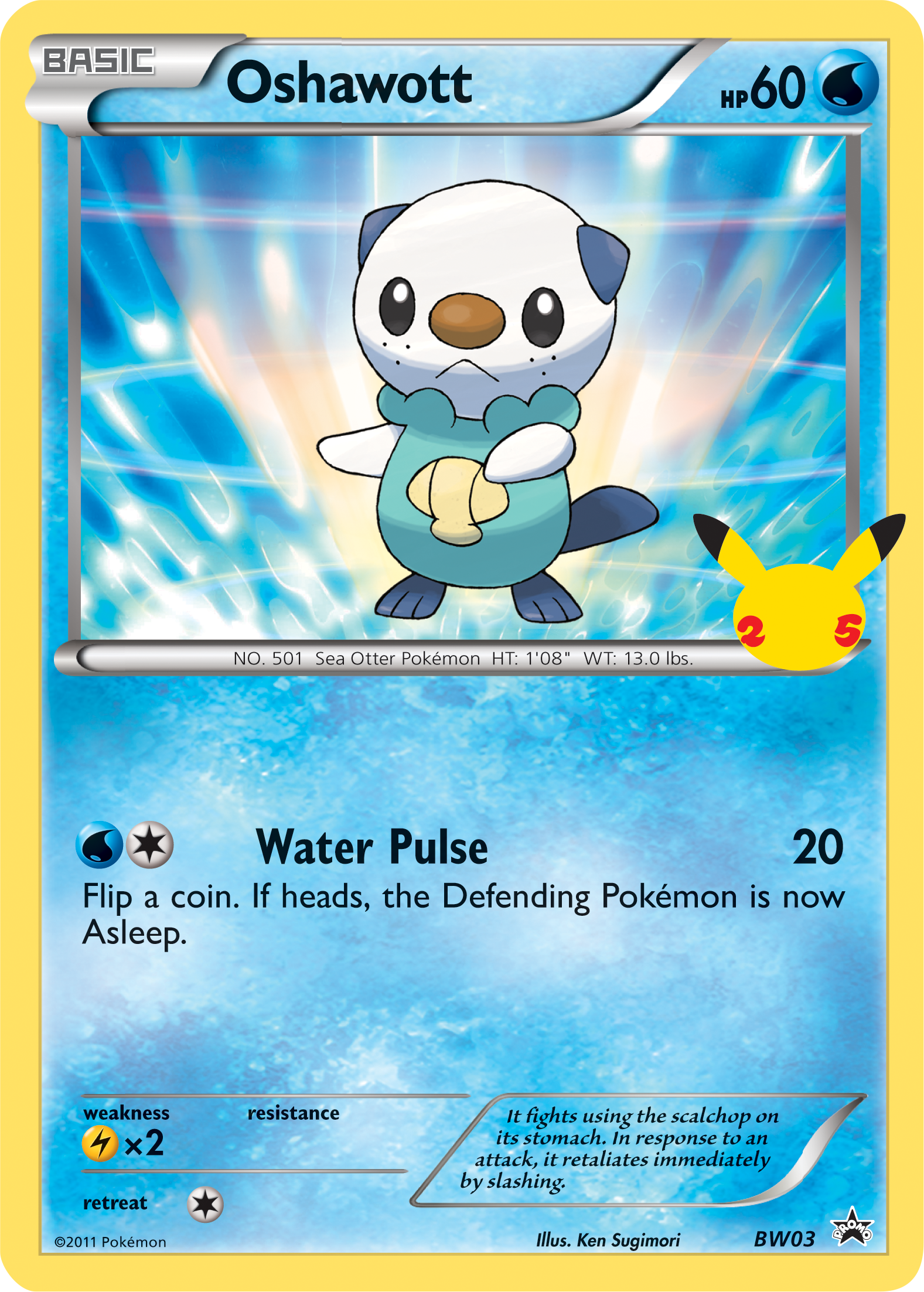 Oshawott (BW03) [First Partner Pack] | Play N Trade Winnipeg