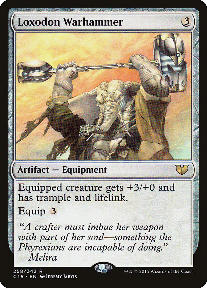 Loxodon Warhammer [Commander 2015] | Play N Trade Winnipeg