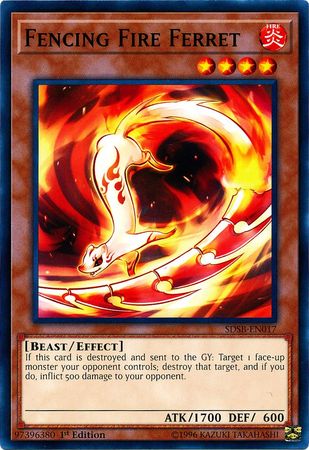 Fencing Fire Ferret [SDSB-EN017] Common | Play N Trade Winnipeg