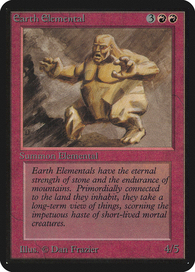 Earth Elemental [Limited Edition Alpha] | Play N Trade Winnipeg