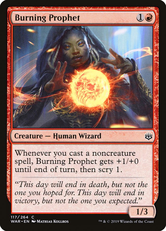 Burning Prophet [War of the Spark] | Play N Trade Winnipeg