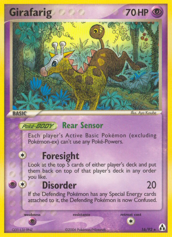 Girafarig (16/92) [EX: Legend Maker] | Play N Trade Winnipeg