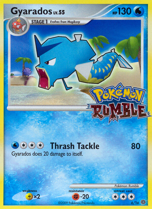 Gyarados (6/16) [Pokémon Rumble] | Play N Trade Winnipeg