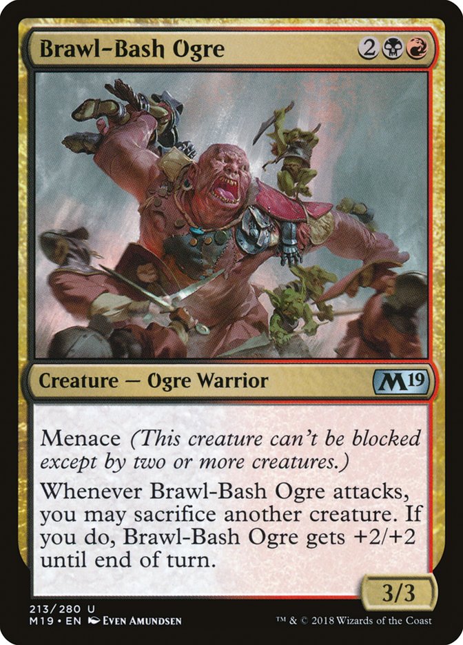 Brawl-Bash Ogre [Core Set 2019] | Play N Trade Winnipeg