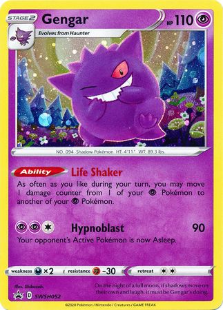 Gengar (SWSH052) [Sword & Shield: Black Star Promos] | Play N Trade Winnipeg