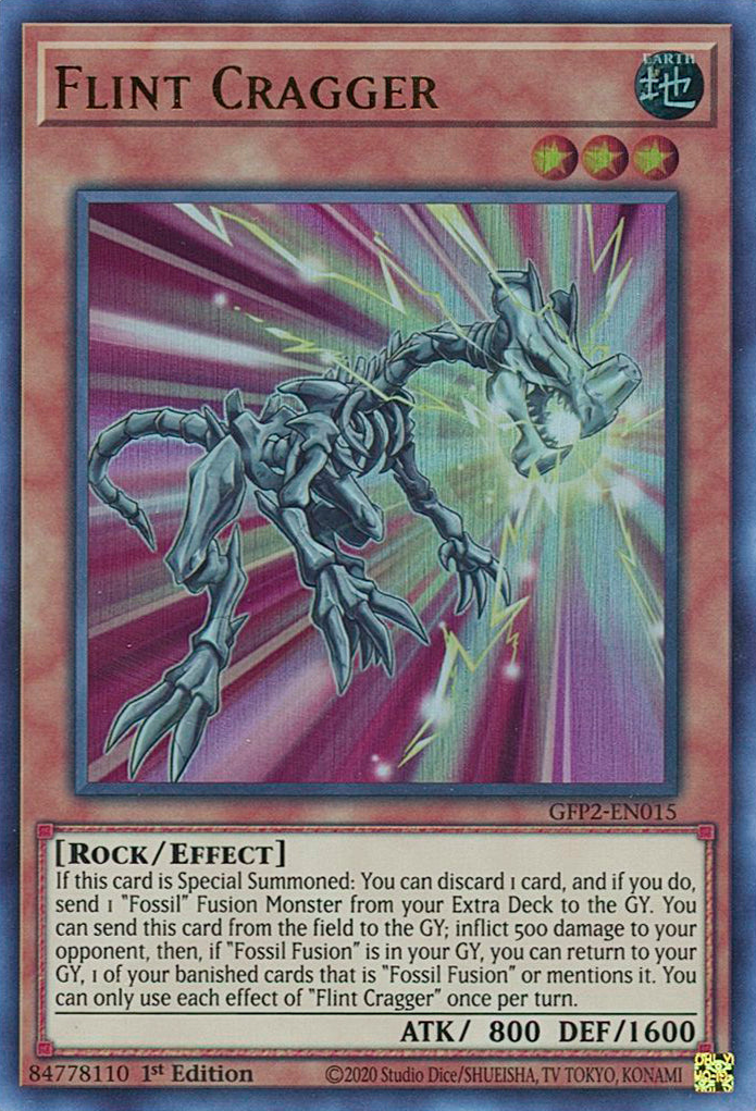 Flint Cragger [GFP2-EN015] Ultra Rare | Play N Trade Winnipeg