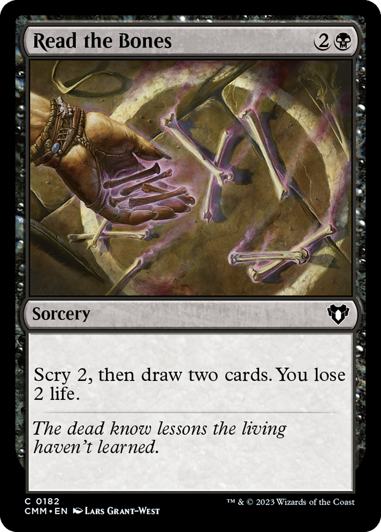 Read the Bones [Commander Masters] | Play N Trade Winnipeg