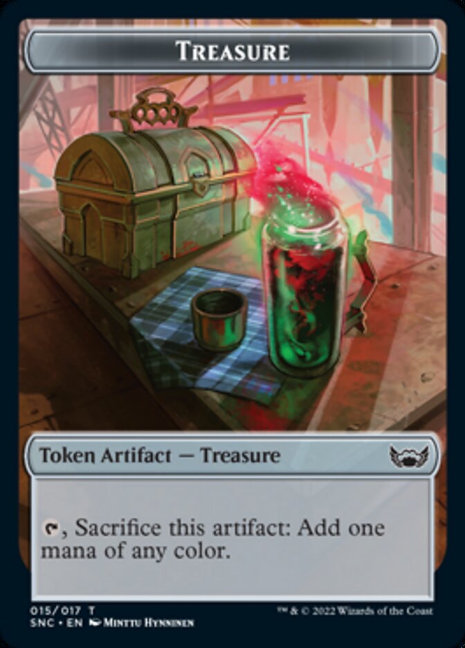 Treasure Token (015) [Streets of New Capenna Tokens] | Play N Trade Winnipeg