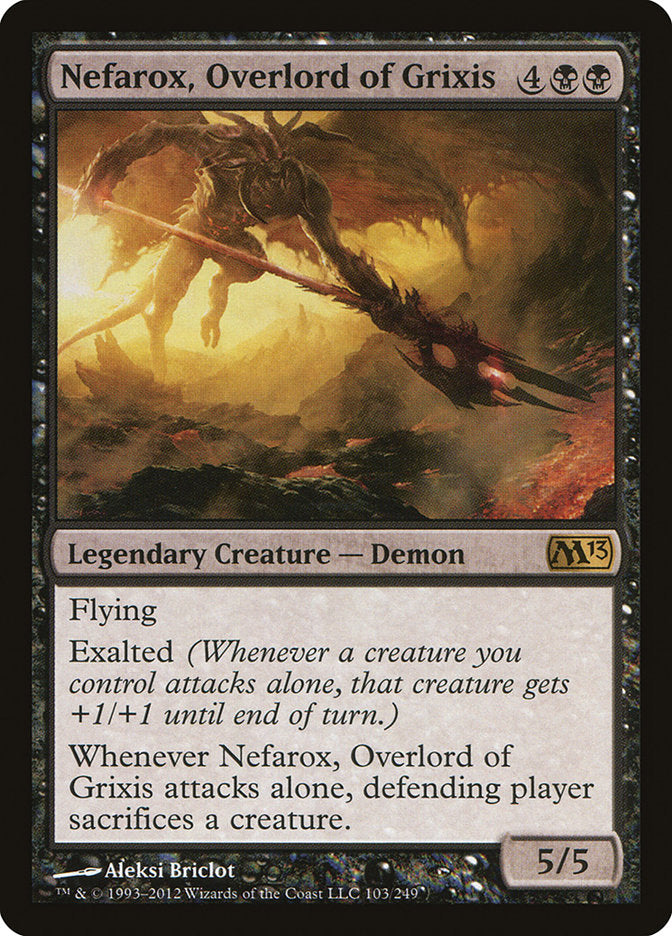 Nefarox, Overlord of Grixis [Magic 2013] | Play N Trade Winnipeg