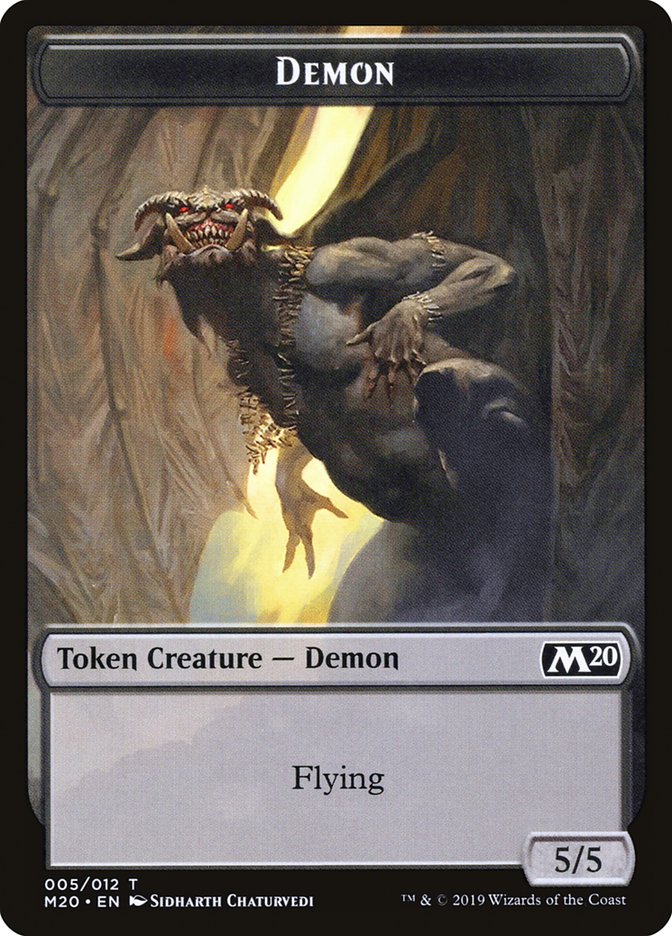 Demon [Core Set 2020 Tokens] | Play N Trade Winnipeg