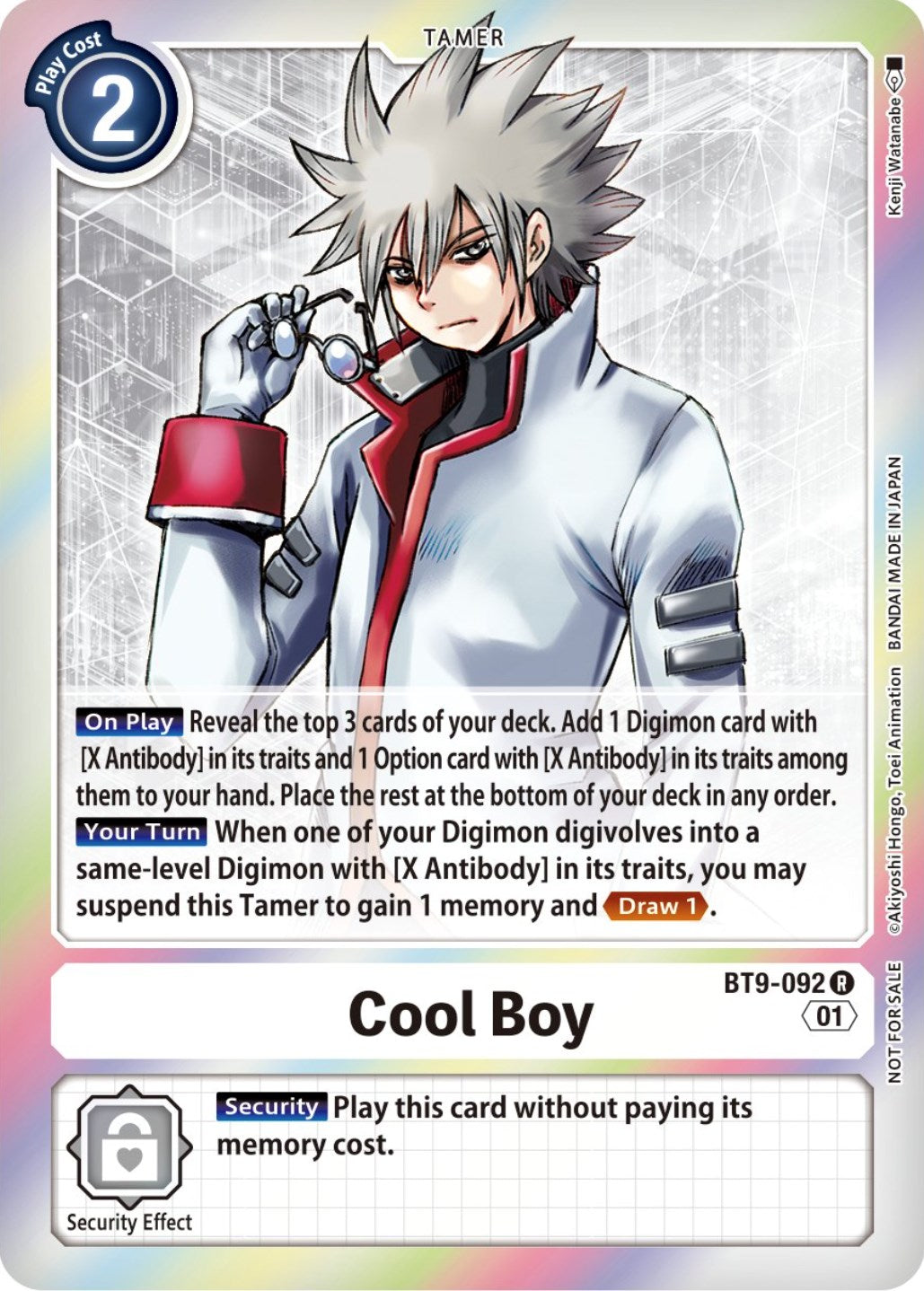 Cool Boy [BT9-092] (Event Pack 4) [X Record Promos] | Play N Trade Winnipeg