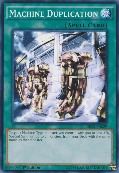 Machine Duplication [SR03-EN029] Common | Play N Trade Winnipeg