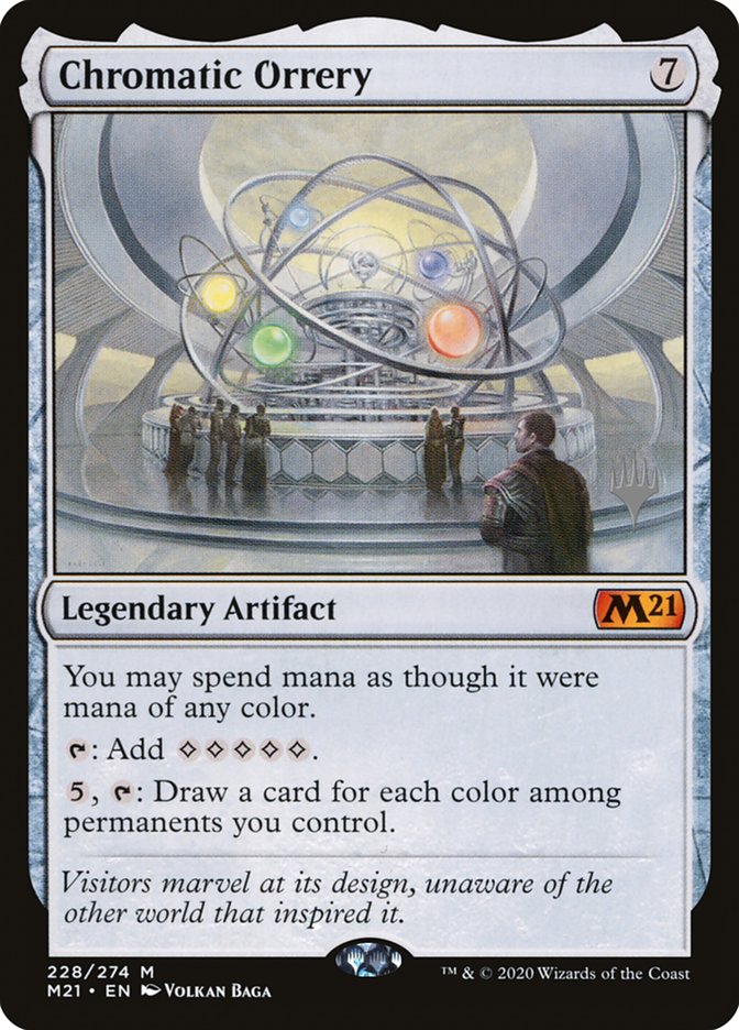 Chromatic Orrery (Promo Pack) [Core Set 2021 Promos] | Play N Trade Winnipeg