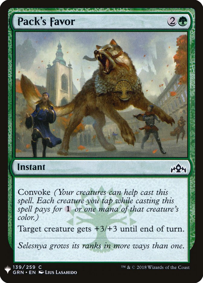 Pack's Favor [Mystery Booster] | Play N Trade Winnipeg