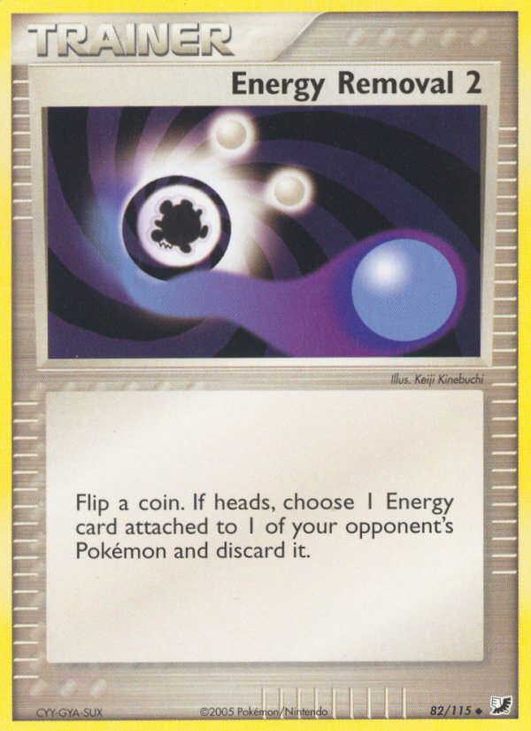 Energy Removal 2 (82/115) [EX: Unseen Forces] | Play N Trade Winnipeg