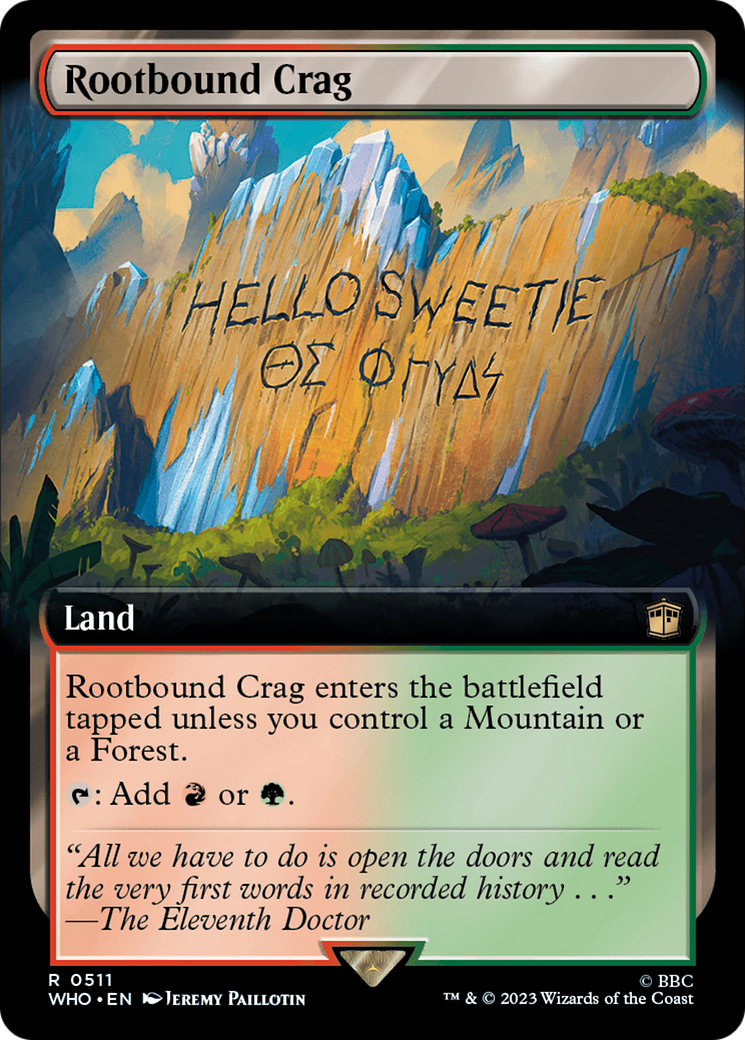 Rootbound Crag (Extended Art) [Doctor Who] | Play N Trade Winnipeg