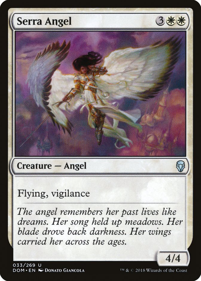 Serra Angel [Dominaria] | Play N Trade Winnipeg