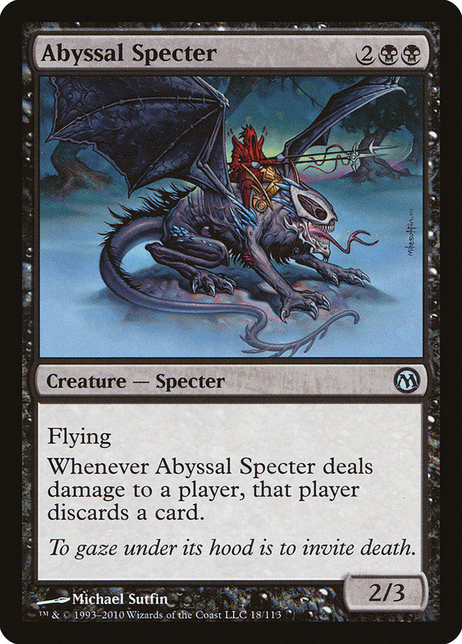 Abyssal Specter [Duels of the Planeswalkers] | Play N Trade Winnipeg