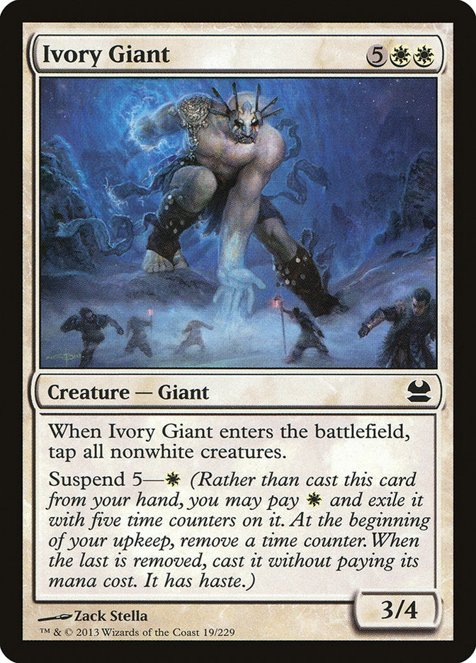 Ivory Giant [Modern Masters] | Play N Trade Winnipeg