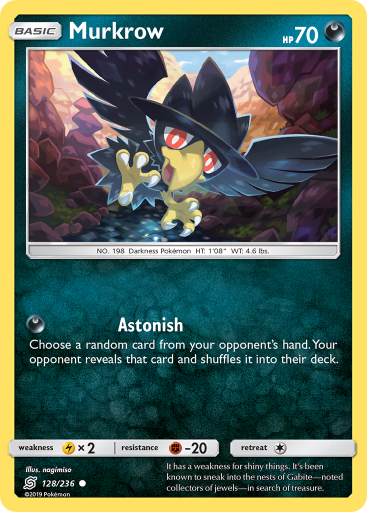 Murkrow (128/236) [Sun & Moon: Unified Minds] | Play N Trade Winnipeg