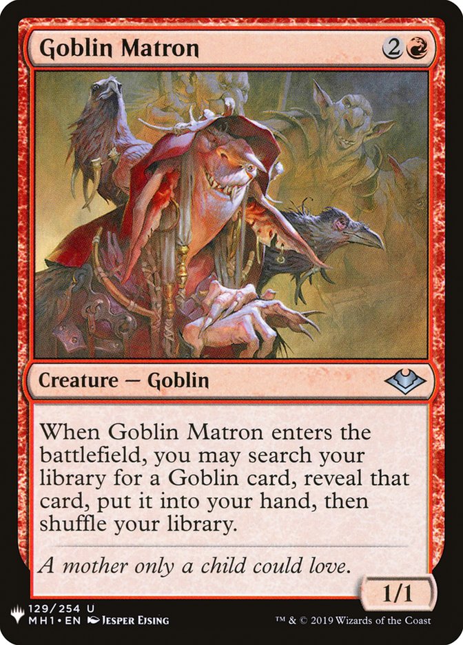 Goblin Matron [Mystery Booster] | Play N Trade Winnipeg
