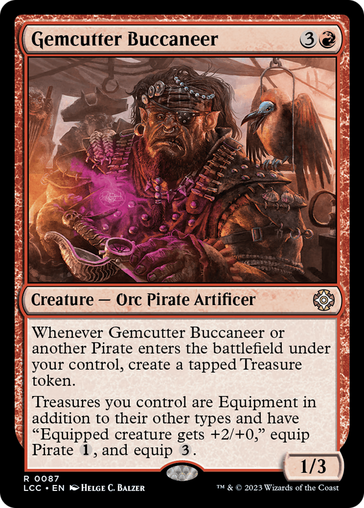 Gemcutter Buccaneer [The Lost Caverns of Ixalan Commander] | Play N Trade Winnipeg