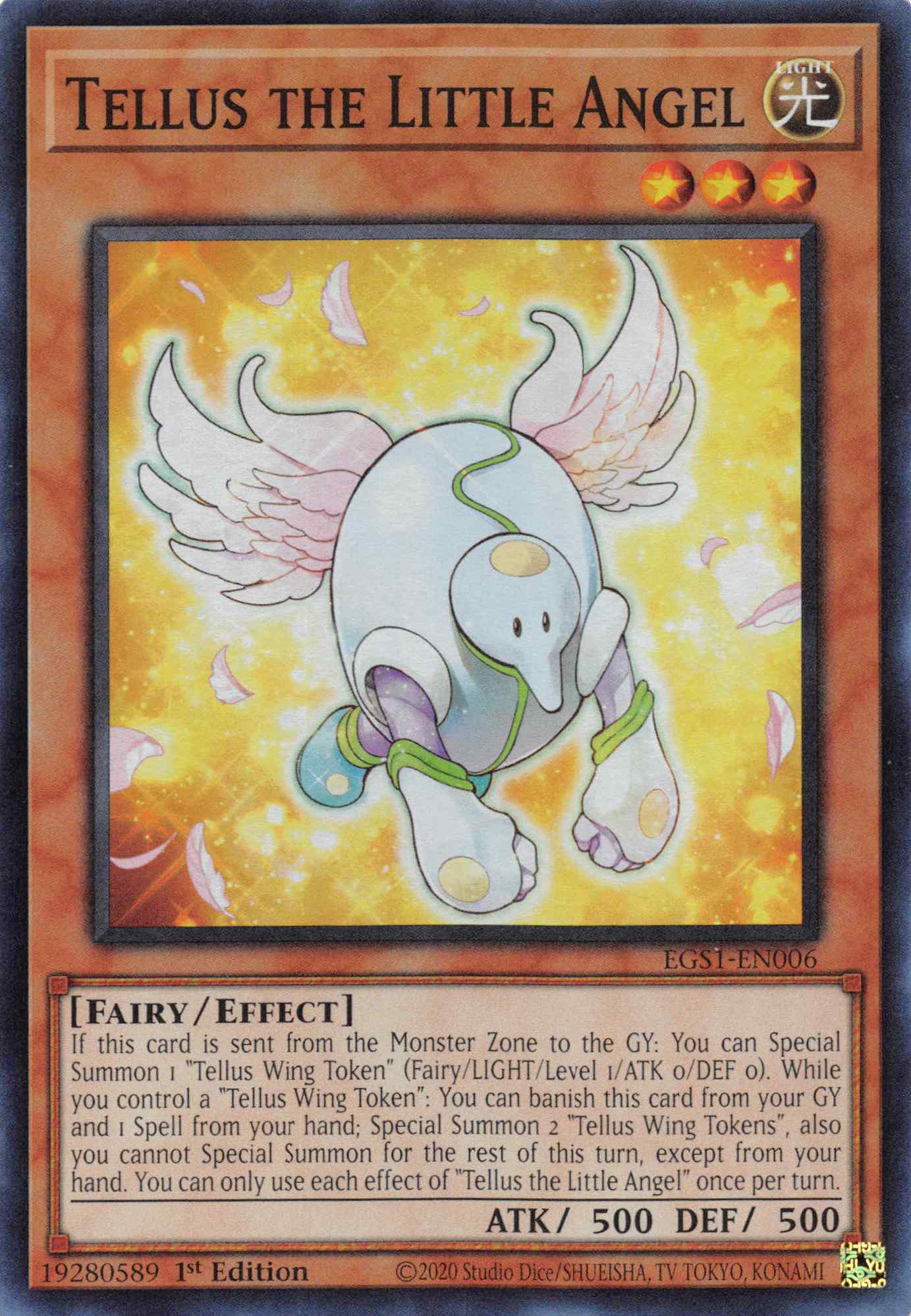 Tellus the Little Angel [EGS1-EN006] Super Rare | Play N Trade Winnipeg