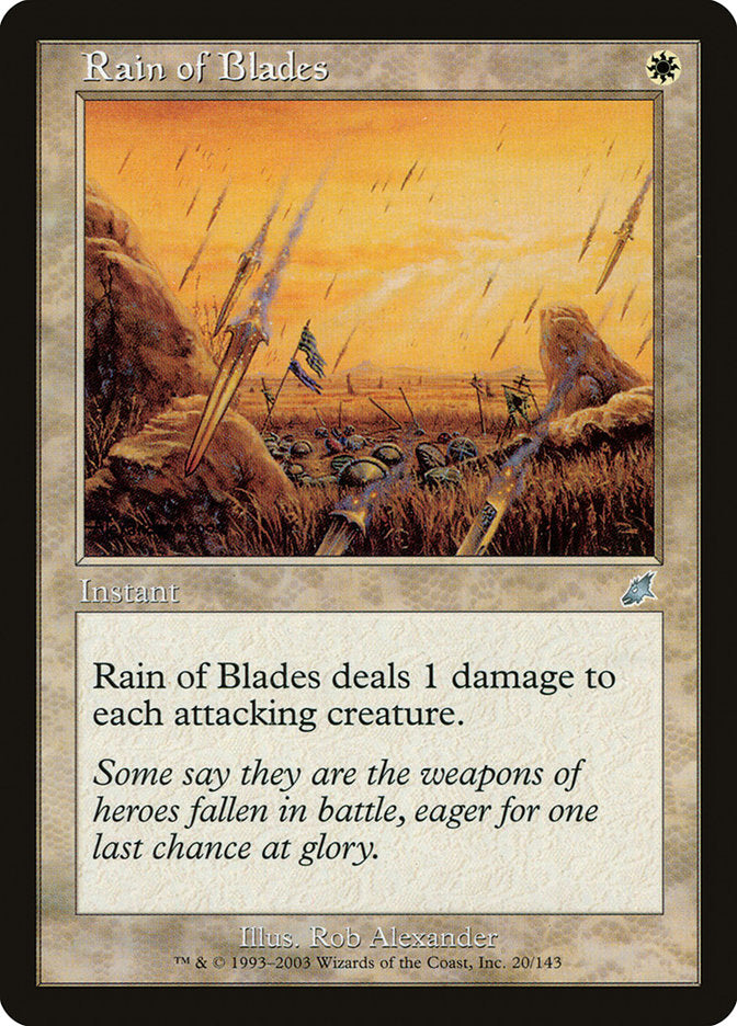 Rain of Blades [Scourge] | Play N Trade Winnipeg