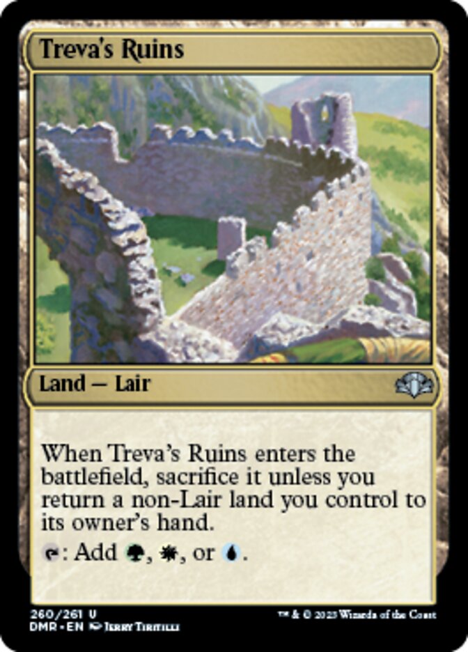 Treva's Ruins [Dominaria Remastered] | Play N Trade Winnipeg