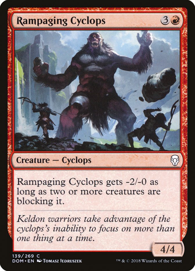 Rampaging Cyclops [Dominaria] | Play N Trade Winnipeg